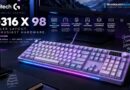 Logitech G316 X 98 keeps the number pad while adding 8kHz polling and hot-swappable switches