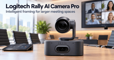 Logitech Rally AI Camera Pro brings sharper focus to larger meeting rooms